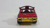 1982 Hot Wheels Greased Gremlin Red and Yellow Die Cast Toy Car Vehicle