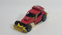 1982 Hot Wheels Greased Gremlin Red and Yellow Die Cast Toy Car Vehicle