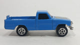 Vintage 1980s Road Champs Promotion Design Pickup Truck Blue Die Cast Toy Car Vehicle