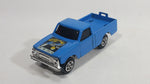 Vintage 1980s Road Champs Promotion Design Pickup Truck Blue Die Cast Toy Car Vehicle