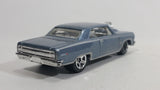 2012 Hot Wheels '64 Chevelle SS Metalflake Steel Blue Die Cast Toy Muscle Car Vehicle