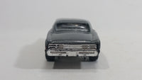 2009 Hot Wheels Larry's Garage '67 Pontiac GTO Metalflake Silver & Maroon Die Cast Toy Muscle Car Vehicle