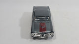 2009 Hot Wheels Larry's Garage '67 Pontiac GTO Metalflake Silver & Maroon Die Cast Toy Muscle Car Vehicle