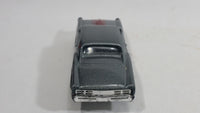 2009 Hot Wheels Larry's Garage '67 Pontiac GTO Metalflake Silver & Maroon Die Cast Toy Muscle Car Vehicle