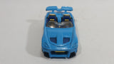 2010 Hot Wheels Hot Tunerz Tantrum Light Blue Die Cast Toy Car Vehicle