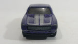 2009 Hot Wheels Muscle Mania '69 Camaro Purple Die Cast Toy Muscle Car Vehicle