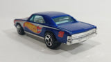 2011 Hot Wheels HW Racing '67 Chevelle SS 396 Metalflake Blue Die Cast Toy Muscle Car Vehicle