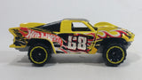 2014 Hot Wheels HW Off-Road Off Track Baja Truck #68 Yellow Die Cast Toy Car Vehicle