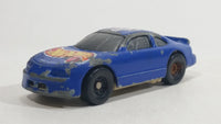 2000 Hot Wheels Racer Nascar #44 7/20 Blue Die Cast Toy Race Car Vehicle McDonald's Happy Meal