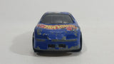 2000 Hot Wheels Racer Nascar #44 7/20 Blue Die Cast Toy Race Car Vehicle McDonald's Happy Meal