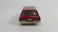 2010 Hot Wheels City Works Custom '66 GTO Wagon Fire Department Dark Red and White Die Cast Toy Car Vehicle