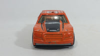 2011 Hot Wheels Circle Trucker Truck Orange #33 Die Cast Toy Car Vehicle