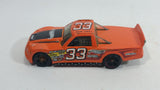 2011 Hot Wheels Circle Trucker Truck Orange #33 Die Cast Toy Car Vehicle