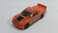 2011 Hot Wheels Circle Trucker Truck Orange #33 Die Cast Toy Car Vehicle