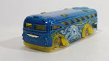 2013 Hot Wheels HW City Graffiti Rides Surfin' School Bus Yellow Die Cast Toy Car Vehicle