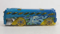 2013 Hot Wheels HW City Graffiti Rides Surfin' School Bus Yellow Die Cast Toy Car Vehicle