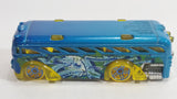 2013 Hot Wheels HW City Graffiti Rides Surfin' School Bus Yellow Die Cast Toy Car Vehicle