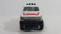 2005 Maisto Hot Zone 4X4 White Pickup Truck Die Cast Toy Car Vehicle