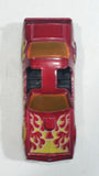 2010 Hot Wheels Race World Volcano Hot Bird Pontiac Firebird Metalflake Red Die Cast Toy Car Vehicle