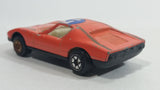 Yatming Lamborghini Miura Classic #17 Turbo Orange Die Cast Toy Car Vehicle