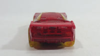 2010 Hot Wheels Race World Earth Nerve Hammer Transparent Red Die Cast Toy Car Vehicle