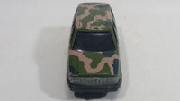 HTF Yatming Jeep Grand Cherokee No. 827 Green Brown Camouflage Die Cast Toy Military Army Car Vehicle