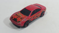 2003 Hot Wheels Raptor Blast Oldsmobile Aurora Red Die Cast Toy Car Vehicle