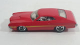 2011 Hot Wheels '72 Ford Gran Torino Sport Red Die Cast Toy Muscle Car Vehicle