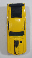 1998 Hot Wheels First Editions Mustang Mach I Yellow Die Cast Toy Muscle Car Vehicle