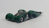 2004 Hot Wheels First Editions Crooze LeMelt Green Die Cast Toy Race Car Vehicle