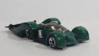 2004 Hot Wheels First Editions Crooze LeMelt Green Die Cast Toy Race Car Vehicle