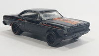 2009 Hot Wheels Muscle Mania '70 Roadrunner Enamel Black Die Cast Toy Muscle Car Vehicle