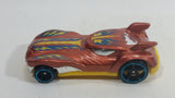 2014 Hot Wheels HW City Medieval Rides Howlin' Heat Metalflake Copper Die Cast Toy Car Vehicle