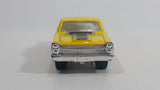 2010 Hot Wheels Muscle Mania '66 Ford Fairlane GT Yellow Die Cast Toy Muscle Car Vehicle