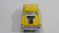 2010 Hot Wheels Muscle Mania '66 Ford Fairlane GT Yellow Die Cast Toy Muscle Car Vehicle