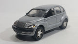 2001 Boley Chrysler PT Cruiser Silver 1/64 Scale Die Cast Toy Car Vehicle with Rubber Tires