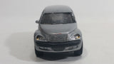 2001 Boley Chrysler PT Cruiser Silver 1/64 Scale Die Cast Toy Car Vehicle with Rubber Tires