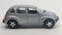 2001 Boley Chrysler PT Cruiser Silver 1/64 Scale Die Cast Toy Car Vehicle with Rubber Tires