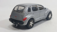 2001 Boley Chrysler PT Cruiser Silver 1/64 Scale Die Cast Toy Car Vehicle with Rubber Tires