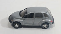 2001 Boley Chrysler PT Cruiser Silver 1/64 Scale Die Cast Toy Car Vehicle with Rubber Tires