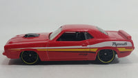 2013 Hot Wheels HW Work Shop Muscle Mania '71 Hemi Cuda Red Die Cast Toy Muscle Car Vehicle