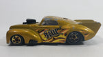 2008 Hot Wheels All Stars '41 Willys Metalflake Gold Die Cast Toy Hot Rod Car Vehicle