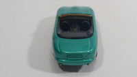 1998 Hot Wheels First Editions Jaguar XK-8 Convertible Metallic Turquoise Green Die Cast Toy Car Vehicle