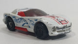 1998 Hot Wheels Dash 4 Cash Dodge Viper RT/10 White Die Cast Toy Race Car Vehicle