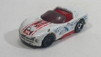 1998 Hot Wheels Dash 4 Cash Dodge Viper RT/10 White Die Cast Toy Race Car Vehicle