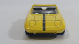 2010 Hot Wheels '62 Ford Mustang Concept Yellow Die Cast Classic Toy Car Vehicle