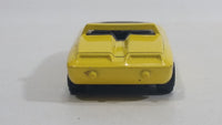 2010 Hot Wheels '62 Ford Mustang Concept Yellow Die Cast Classic Toy Car Vehicle