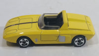 2010 Hot Wheels '62 Ford Mustang Concept Yellow Die Cast Classic Toy Car Vehicle