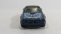 2013 Hot Wheels HW Work Shop Muscle Mania '73 Pontiac Firebird Trans Am Metalflake Dark Blue Die Cast Toy Muscle Car Vehicle