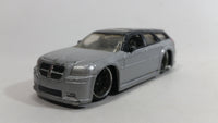 2005 Hot Wheels G Machines Dodge Magnum R/T 1/50 Scale Metalflake Grey Silver Die Cast Toy Car Vehicle